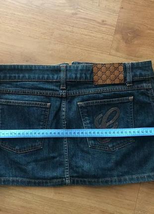 Джинсовая юбка gucci оригинал 8