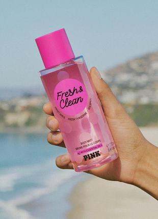 Парфумований спрей fresh& clean victoria's secret вікторія сікрет вікторія сікрет оригінал