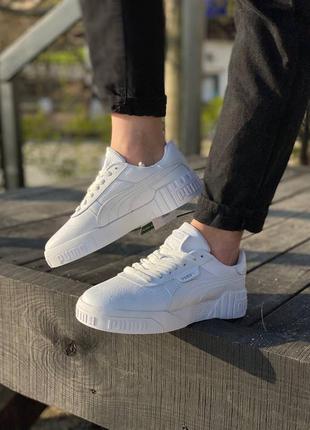 Кроссовки puma cali white1 фото