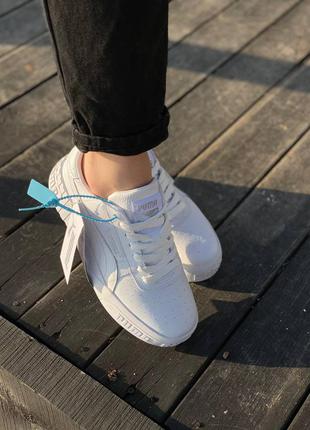 Кросівки puma cali white2 фото