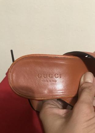 Босоножки gucci, оригинал7 фото