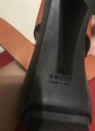 Босоножки gucci, оригинал9 фото