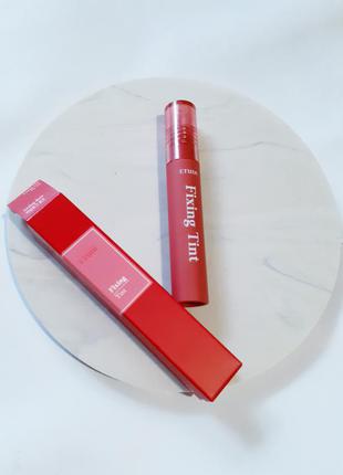 Водостійка матова помада(431) etude house fixing tint #01 analog rose