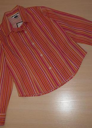 Рубашка,блузка, блуза guess 7-8 лет, 122-128 см, катон, италия