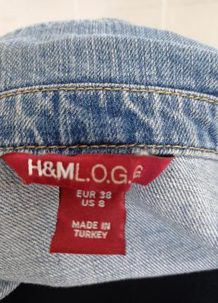 Джинсовий жіночий жикет h&m, р.38.6 фото