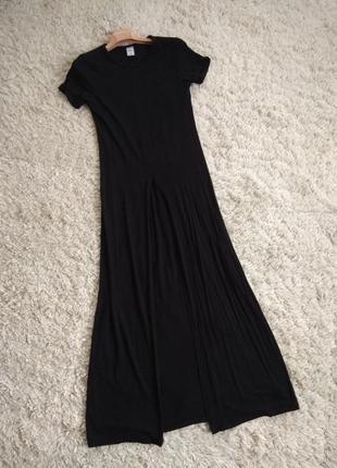 Черное длиное платье туника zebra оригинал4 фото