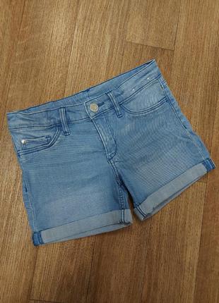 Шорты джинсовые базовые 116-128 denim
