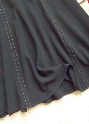 Новая миди юбка marks & spencer с контрастной строчкой4 фото