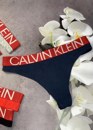 Набор нижнего белья стринги женские calvin klein city7 фото