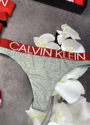 Набор нижнего белья стринги женские calvin klein city9 фото