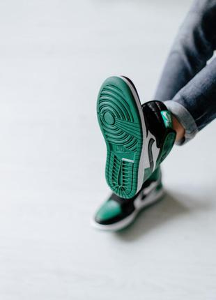 🖤🖤🖤 кроссовки  nike air jordan 1 retro high pine green5 фото