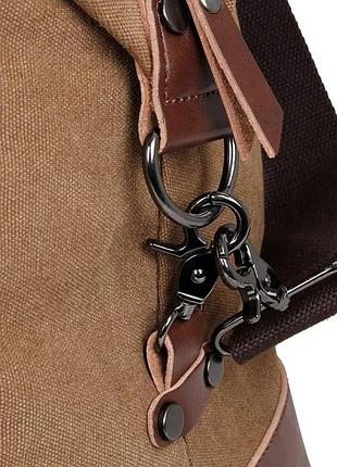 Сумка дорожная коричневая