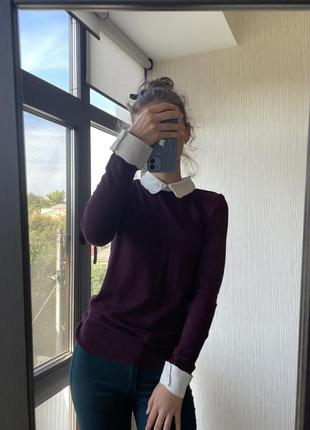 Кофточка з коміром