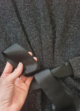 Платье туника с люрексом 2