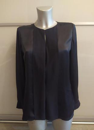 Coldwater creek, черная деловая, нарядная блуза, блузка, размер 36-38/xs-s, новая2 фото
