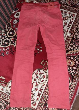 🌹джинси джінси джинсові штани брюки джинс джінс красная червоні красни яркие яскраві класичні базові7 фото