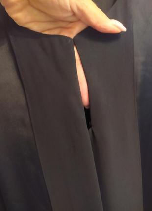 Coldwater creek, черная деловая, нарядная блуза, блузка, размер 36-38/xs-s, новая5 фото