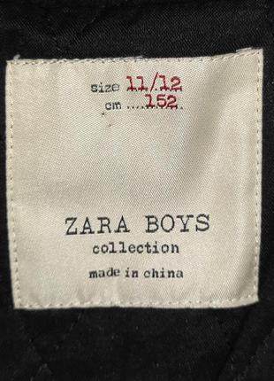 Шерстяний-вовняний бомбер zara boys6 фото