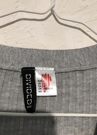 Удлинённый кардиган в рубчик 3