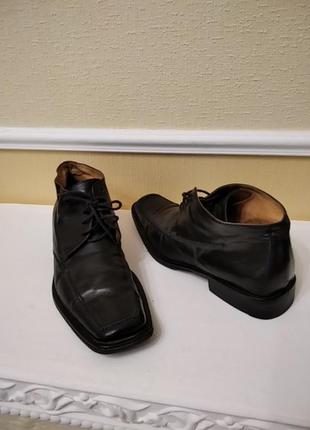 Чоловічі шкіряні черевики2 фото