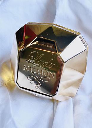 Оригінальний жіночий парфум paco rabanne lady million/пако рабан леді мільйон2 фото