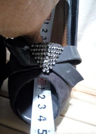 Туфли босоножки на каблуке р.37 stella  marco6 фото