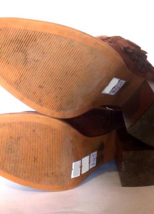 Стильные демисезонные ботильоны ботинки от бренда f&f, р.42 код b42159 фото