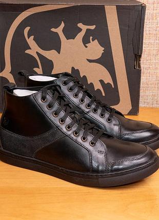 Оригинал! кожаные высокие кеды stacy adams winchell moc toe chukka boot us10
