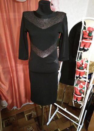Платье з блестками