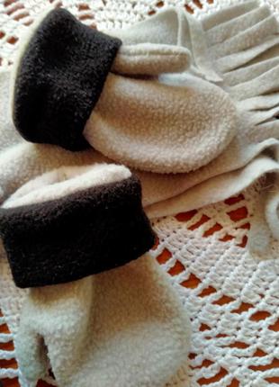 Шапка, шарф, рукавички8 фото
