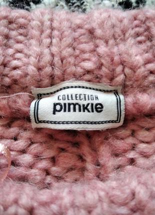 Вязаный свитер  pimkie в составе шерсть, мохер8 фото