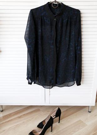 Шифонова блуза/сорочка в тигровий принт,німеччина