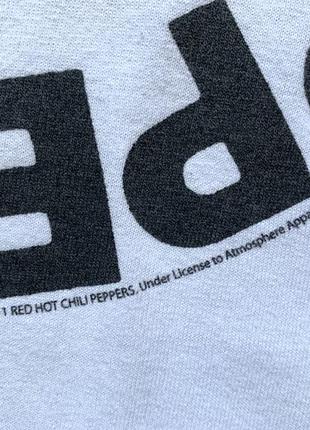 Мужская хлопковая коллекционная футболка с принтом red hot chili peppers6 фото