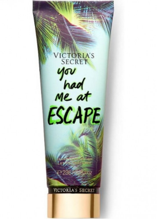 Парфюмированный лосьон для тела victoria's secret you had me at escape1 фото