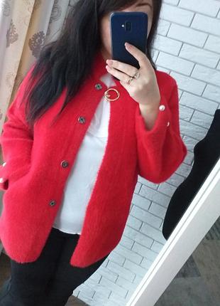 Шикарна коротка шубка альпака туреччина