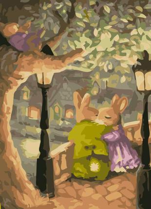 Картина по номерам лавка чудес свидание кроликов