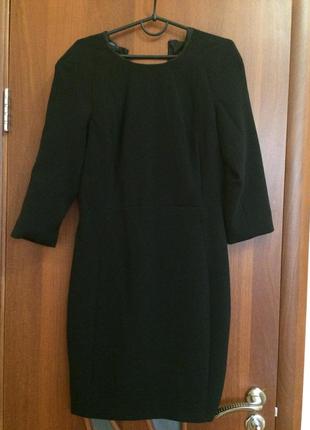 Тёплое женское стильное платье