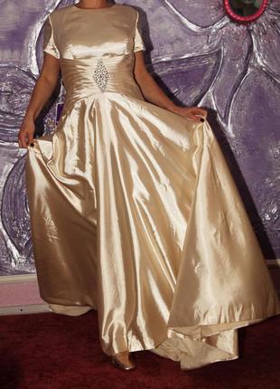 Свадебное выпускное платье шлейф jj’shouse1 фото