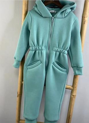 Теплий комбінезон для дівчат