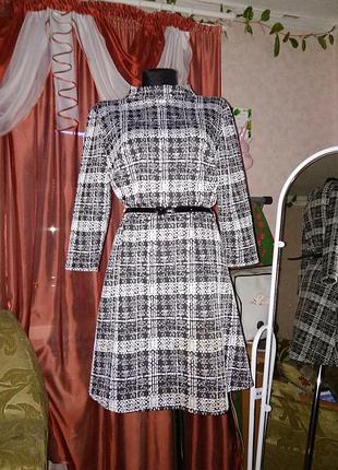 Платье в клетку