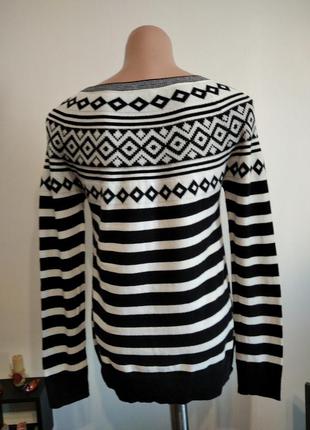 Женский пуловер джемпер в полоску от edc.2 фото