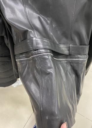 Кожаный пиджак трансформер5 фото