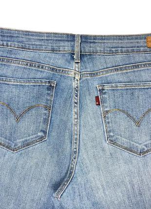 Levi’s 33 широкие светло-синие голубые джинсы клёш4 фото