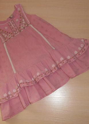 Летнее платье,сарафан tu 1,5-2 года, 86-92 см, хлопок, оригинал1 фото