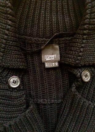 Пиджак вязаный на пуговицах кофта / свитер/ кардиган крупная вязка2 фото