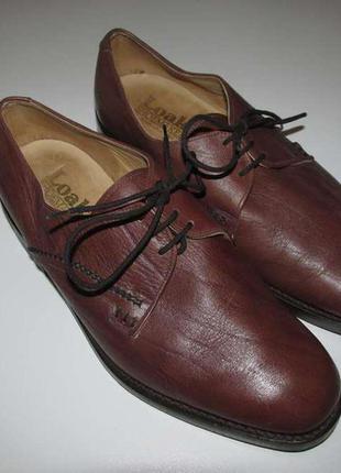 Туфли loake england, кожаные, 26,5 см. сост. отличное!1 фото