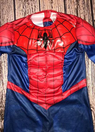 Новогодний костюм spidermen для мальчика  3-4 года, 98-104 см4 фото
