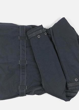 Винтажная чёрная куртка - ветровка polo wax rrl тренч с ремнём с карманами парка карго бомбер пальто9 фото