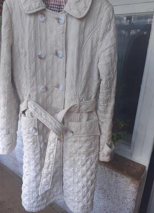 Жіноче стьобане пальто,  демісезонне