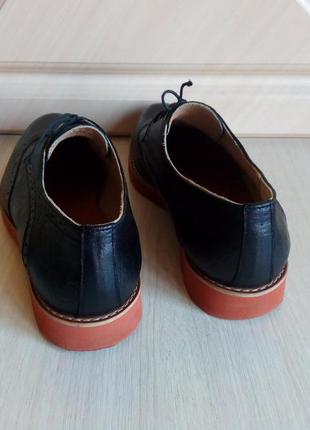 Оксфорды, броги/, осенние  ботинки  ручной работы , 38 р. (25 -25,5 см )2 фото